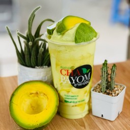 อโวคาโดนมสดปั่น