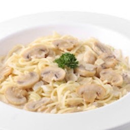 สปาเก็ตตี้ซอสครีมเห็ดแชมปิญอง