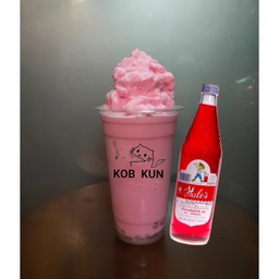 นมชมพูปั่น