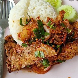 ข้าวยำไก่คาราเกะ พิเศษ