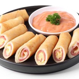 ปอเปี๊ยะแฮมชีส