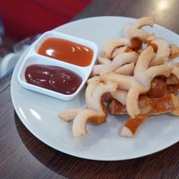 ไส้กรอกทอด (10ชิ้น)