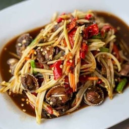 ตำหอยแครง