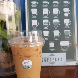 เอสเปรสโซ่ นมถั่วเหลือง  เย็น