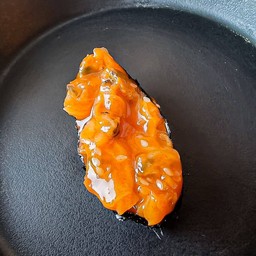 หอยลายซอสกิมจิ