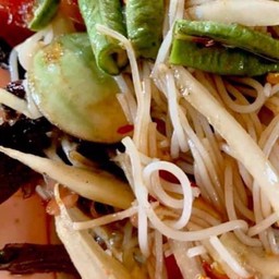 ตำซั่วปู-ปลาร้า