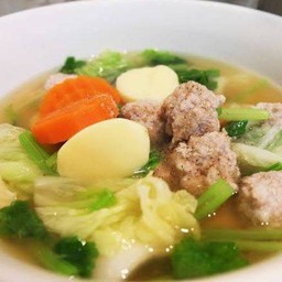 ต้มจืดเต้าหู้หมูสับ