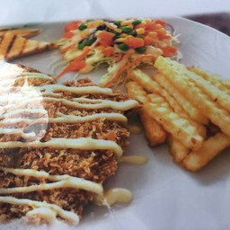 สเต็กปลาดอลลี่ทอด