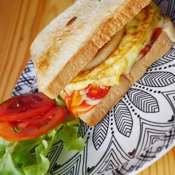 แซนวิชไส้เบอร์เกอร์