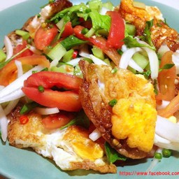 ยำไข่ดาว