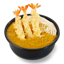 อุด้งหน้ากะหรี่กุ้งเทมปุระ