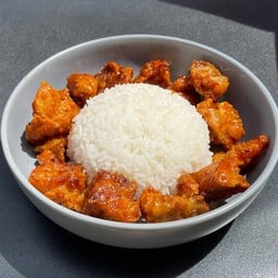 ข้าวไก่ทอดเกาหลี ซอส(พริกเกาหลี)