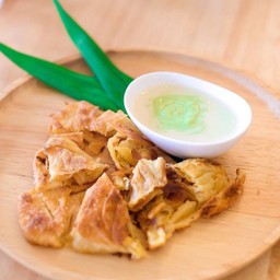 โรตี สังขยา ใบเตย