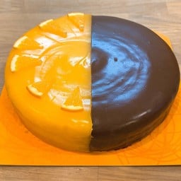 ช็อคครึ่ง ส้มครึ่ง ขนาด 2ปอนด์ Size L