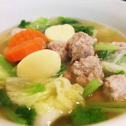 ต้มจืดเต้าหู้หมูสับ
