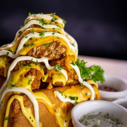 โทสต์ไก่ทอดโพรชีส