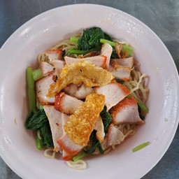 บะหมี่+หมูแดง