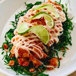 ไก่ทอดครีมมะนาว