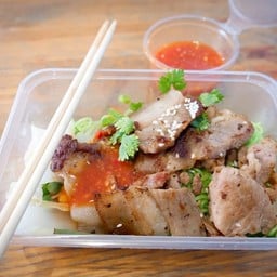 บะหมี่หยกหมูย่าง