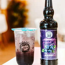 บลูเบอรี่โซดาปั่น