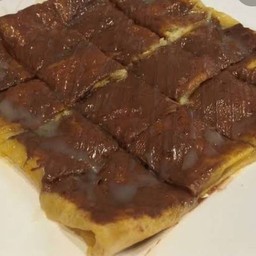 โรตีใส่ไข่นูเทลล่า