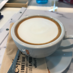 ลาเต้ ร้อน