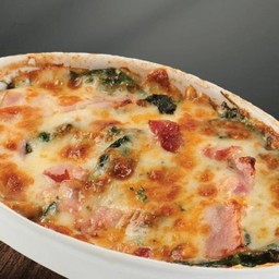 ผักโขมอบชีส BAKED SPINACH WITH CHEESE