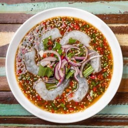 ยำกุ้งสด