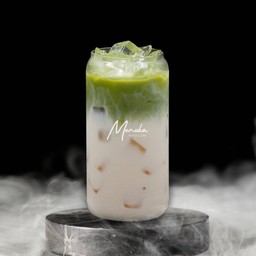 มัทฉะลาเต้เย็น