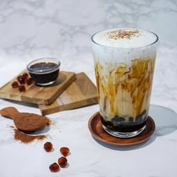 นมสดบราวน์ชูก้า