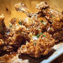 ไก่ราดซอสเกาหลีใหญ่ (5ชิ้น)