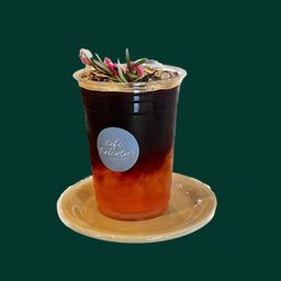 อเมริกาโน่กุหลาบโซดา