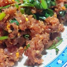 ก้อยหมูมะนาว