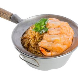 กุ้งแชบ๊วยอบวุ้นเส้น