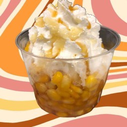 ข้าวโพดคลุกเนยวิปครีม