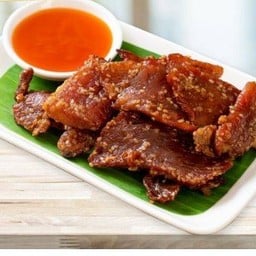 เนื้อแดดเดียวทอด