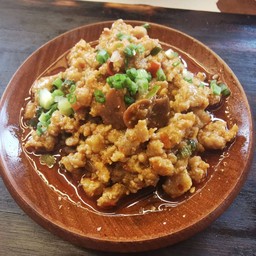 หมูเผ็ด (หมูผัดพริกเสฉวน โทบันจัง)