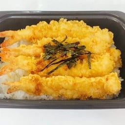 ข้าวหน้ากุ้งเทมปุระ