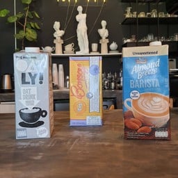 Ice Coffee with plant based milk