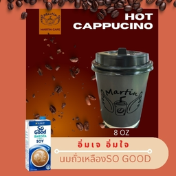 Hot Soy Cappuccino กาแฟคาปูชิโน่นมถั่วเหลือง