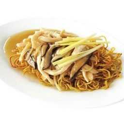 โกยซีหมี่ไก่เส้นเห็ดหอม