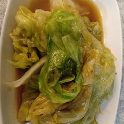 ผักกาดแก้วผัดกระเทียม