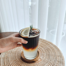 Honey lemon black coffee