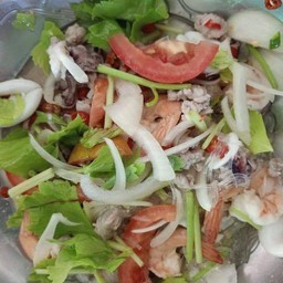 ยำวุ้นเส้นทะเล