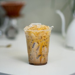 คาเฟ่ ลาเต้ เย็น