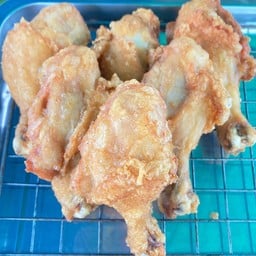 ไก่ทอดขนมจีน