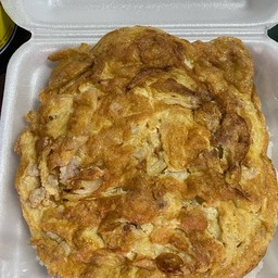 ข้าวไข่เจียวไก่สับ