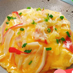 ข้าวไข่ข้นปูอัด