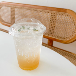 Honey lemon soda