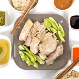 ข้าวมันไก่ สิงคโปร์ by กินเรียบอาหารโฮมเมดระดับพรีเมี่ยม